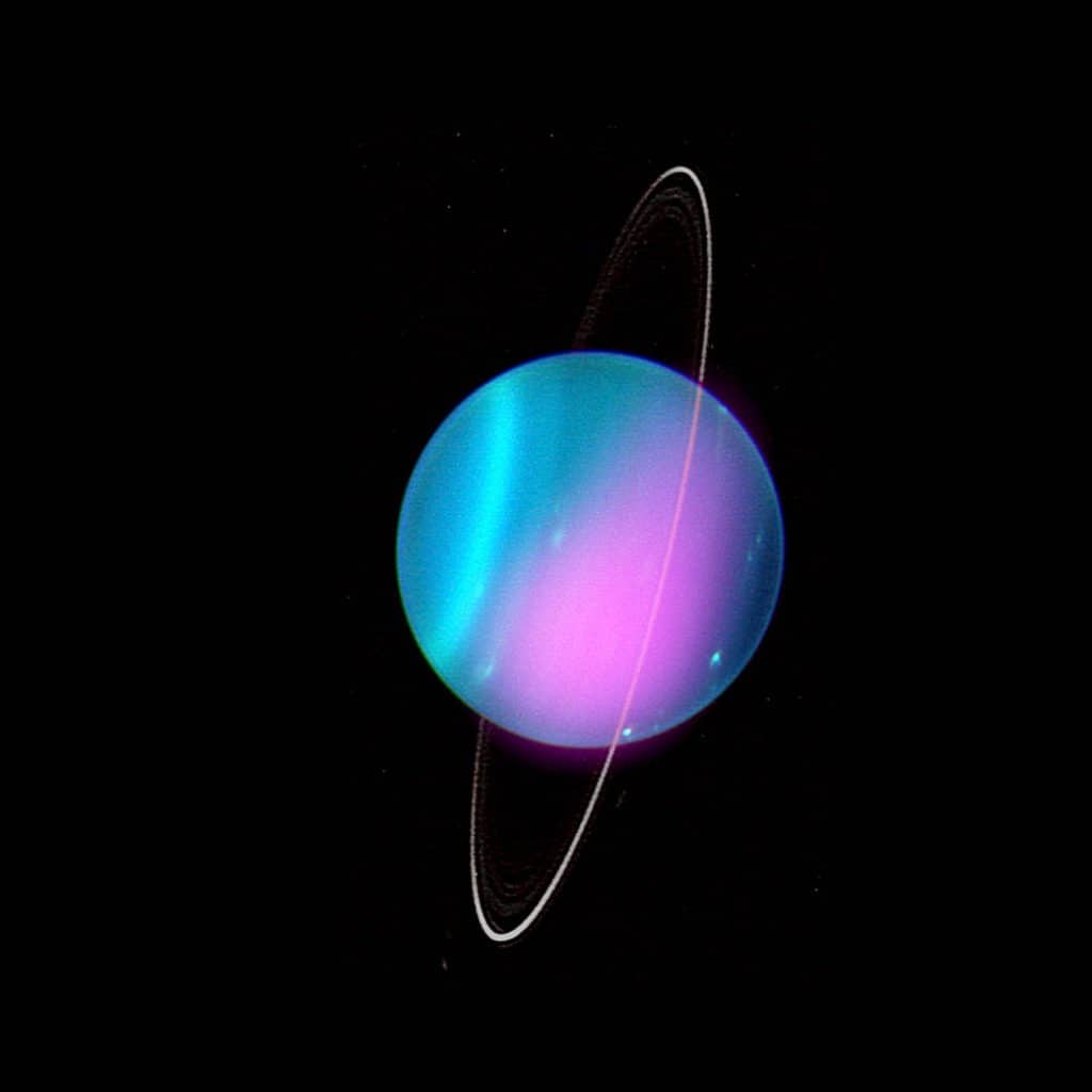 Смотрите изображения Урана в реальном времени в эти выходные —