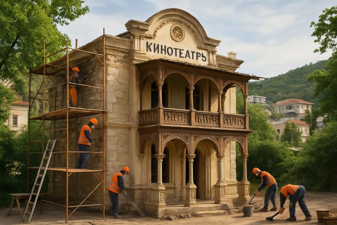 В Балаклаве началась реставрация самого старого кинотеатра Крыма, возвращающего историческое наследие крымской культуры