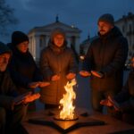 узнайте, как вечный огонь в севастополе превратился из мемориала в неожиданную «обогревательную батарею» для взрослых, объединяя память и тепло.