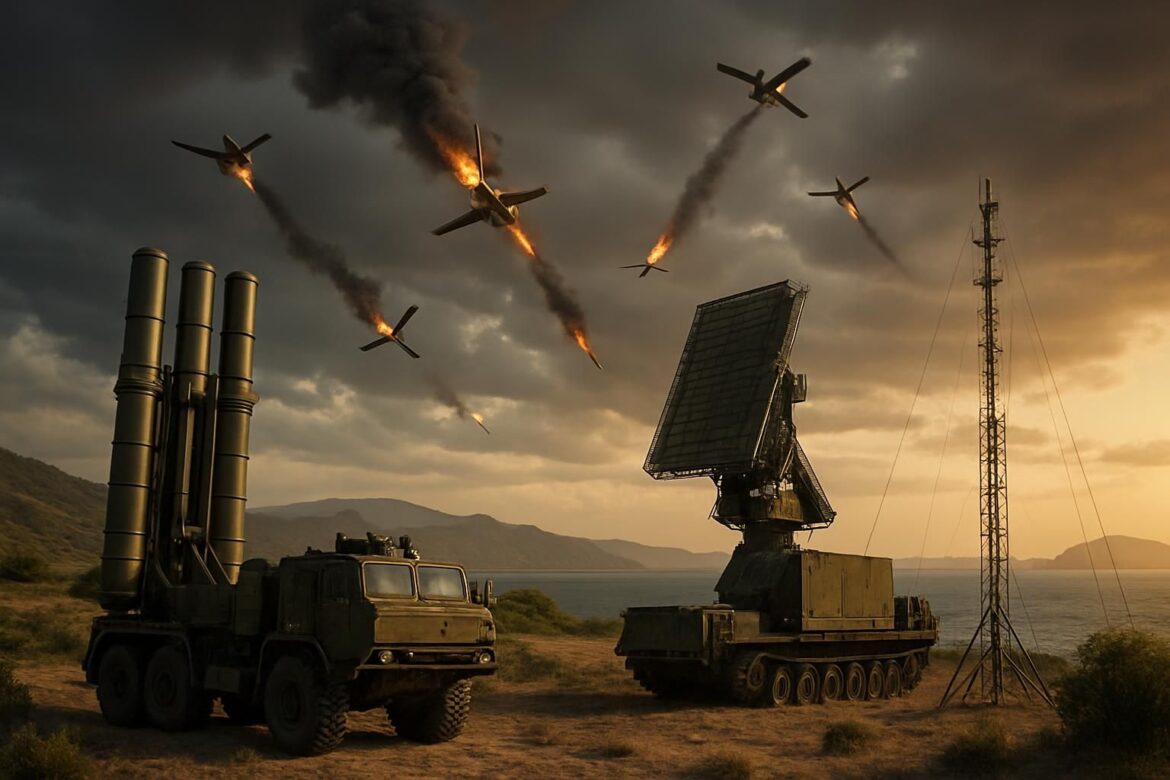 ПВО Крыма и Севастополя успешно сбили 5 украинских дронов, защищая небо полуострова от атаки