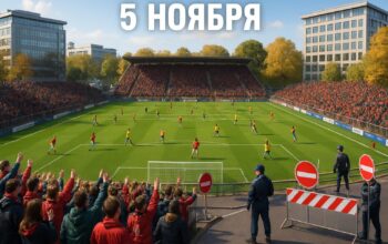 узнайте о футбольном событии 5 ноября на крестовском острове и связанных с ним ограничениях движения. важная информация для всех посетителей и жителей.