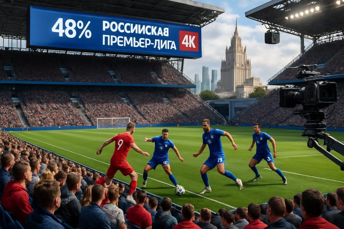 Рост популярности на 48% и внедрение 4K: каким видит будущее Российская Премьер-Лига